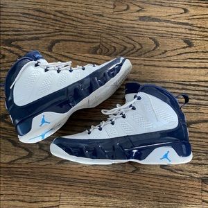 Air Jordan Retro 9 UNC Pearl Blue